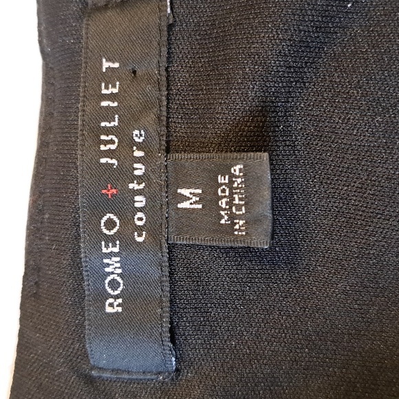 Studded faux leather skirt w/embroidery - Picture 4 of 9